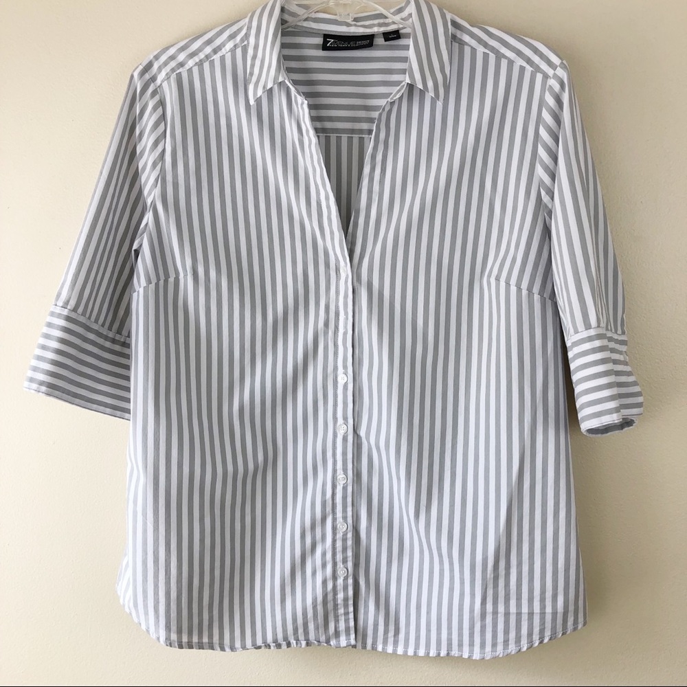 New York & Company Striped Top